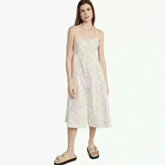 NWT Madewell midi dress size 12 - Picture 1 of 9